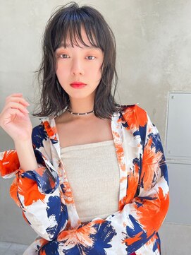 メーヴェ(Mowen) mowen 南堀江 ナチュラルx大人可愛いxラフウェーブ