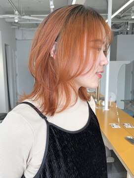 ハル 南平岸(HARU) オレンジ×くびれヘアー担当ニキ