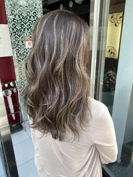 プライズ 錦糸町北口店(prize) 白髪ぼかしハイライトカラー【錦糸町北口錦糸町駅】