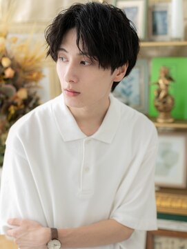 カバーヘア イヴ 戸頭店(COVER HAIR EVE) 黒髪ツーブロックパーマくせ毛風スパイラルc3戸頭20代30代40代!