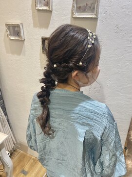 アトラ ハッピーヘアライフ 昭和町店(attra happyhairlife) 編みおろし