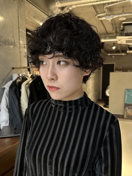 ソイリウム 下北沢(soi rium) ショートパーマ_マッシュショート_耳掛けショート_ショートヘア