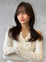 アース 三軒茶屋店(HAIR&MAKE EARTH) 三軒茶屋_レディース_くびれ巻き_コテ巻き_韓国_レイヤー_小顔