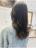 艶髪グレージュカラー
