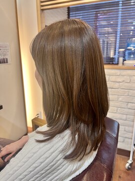 ヘアー グリーン(hair green) やわらかロングレイヤー20代30代40代【髪質改善/百合ヶ丘】