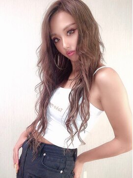 ヘアアンドメイク サファイア 豊橋店(ヘア&メイク SAPPHIRE) #アッシュ#スーパーロング#巻き髪#ｎｕｔｓ#ギャル#プルエクステ