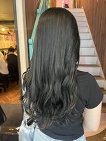 アヴァンス 天王寺店(AVANCE.) ブルーブラック×透明感