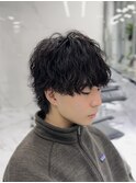 スパイラルパーマ/前髪パーマ/マッシュパーマ/波巻き/渋谷