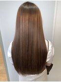 チョコレートブラウン_前髪レイヤーカットイメチェン_387
