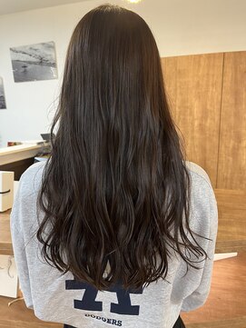 バイエイト 野並店(By Eight) ダークアッシュグレージュ×柔らかロング