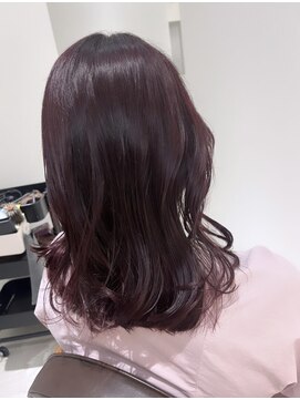 エンバイユアーズ 飯田橋店(eN° by youres) トレンドカラーカシスレッド♪