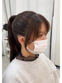 顔周りカット