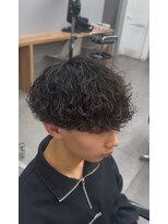 オムデュー(HOMME DEUX)&nbsp;【KAITO】波巻きプードルパーマ！