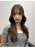 ヨシンモリ/顔周りカット/ダブルカラー  【山中】