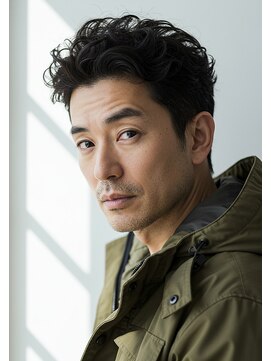 アントワープトーキョー(antwerp TOKYO) メンズパーマスパイラルパーマ縮毛矯正40代50代