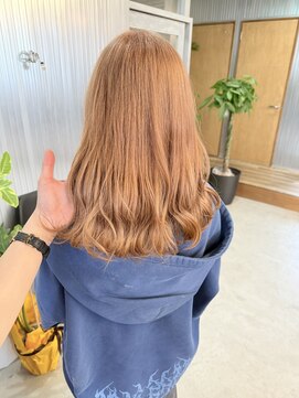リジョイスヘア レイ(REJOICE hair Lei) ほんのりpink beige