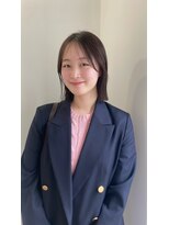 エンドリンク(endlink)&nbsp;デジタルパーマチェリーブラウンハンサムショート40代