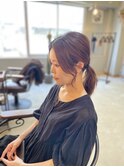 前髪エクステで元通り！【シールエクステ】