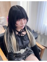 ペグ(Peg)&nbsp;ブロンドロングウルフ風エクステ