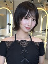 ロンドリメゾン 原宿(Lond re Maison.)&nbsp;暗めカラー/韓国風巻き/レイヤーカット/髪質改善/縮毛矯正/原宿