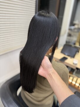 リファインド(REFINED) 髪質改善<極>ナチュラル黒髪ロング