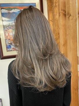 ラック 表参道(LUCK) 似合わせカット/レイヤーカット/ハイライト/ベージュ