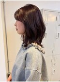 【CRAFT渡邉】韓国風くびれミディアム / ピンクバイオレット