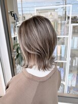 リードヘアーバイバンプ(Lead Hair by vamp)&nbsp;#ハイライトカラー#ミディアムボブ