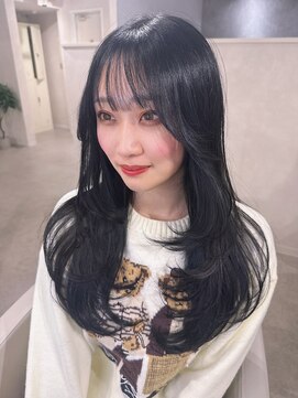 ミヨン(miyon) 【miyon】韓国レイヤーカット×艶髪カラー×髪質改善