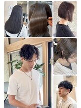 stylist 渡辺　白髪ボカシ、シークレットハイライト、艶カラー、髪質改善、メンズスパイラルパーマが得意★