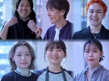 【個性豊かなチーム♪】好みのStylist'を見つけて周りと差をつけたStyleが叶う☆