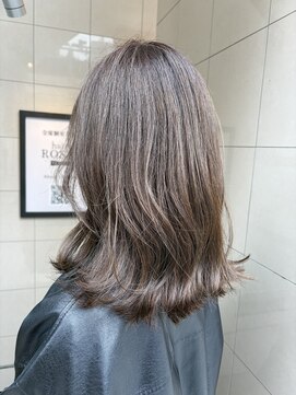 ヘアーズ ロッソ テラス(hair's ROSSO TERRACE) 【stylist 植松】 オリーブブラウンカラー