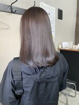 サンズヘアー(3’s hair)&nbsp;＊セミロング×顔周りレイヤー×グレージュカラー＊