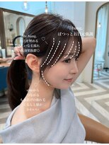 ロンドアベニール 北千住(Lond avenir)&nbsp;ハッシュレイヤー/ミルクグレージュ/韓国巻き/顔周りカット