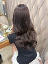 アクシス ナゴヤ(AXIS NAGOYA) 【なつミ】ダークパープル/ナチュラルショート/夏のヘアアレンジ