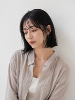 ヘアーメイク トレコローリ(hair make trecolori)&nbsp;【tricolor I津田沼】大人ワンレンボブ