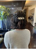 ◇結婚式お呼ばれヘアセット