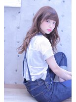 カシュカシュ(cache cache)&nbsp;cache cache★ほつれウェーブのうるツヤロング