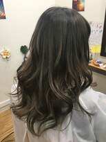 カナオア ヘアーデザイン(kanaoa hair design)&nbsp;ロングダブルカラー