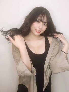 セシルへアー JR京都駅前店(Cecil hair) デザインカラーの無造作カール