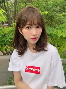 ユーフォリア 新宿通り(Euphoria) 【Euphoria】20代30代40代◎小顔前髪×毛先パーマ黒髪新宿☆