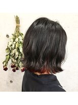 シエル 松山店(CIEL) インナーカラー×チェリーピンク