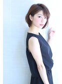 イメチェンしたい人必見。丸顔さんの似合うショートボブ