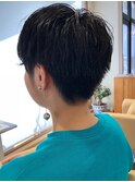 黒髪ショート