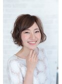 美粧ほそやお花茶屋☆マッシュボブ☆外ハネ☆ショート
