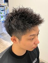 ヘアーショップケイ(HAIR SHOP K.)&nbsp;ツイストツーブロアップバング