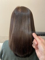 ナチュラル(Natural) 艶髪をキープ♪【魔法の縮毛矯正ケアルーガ】