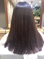 エルバイシオン(aile by sion)&nbsp;ピンクベージュ×ストレートロング/20代/30代/40代/50代