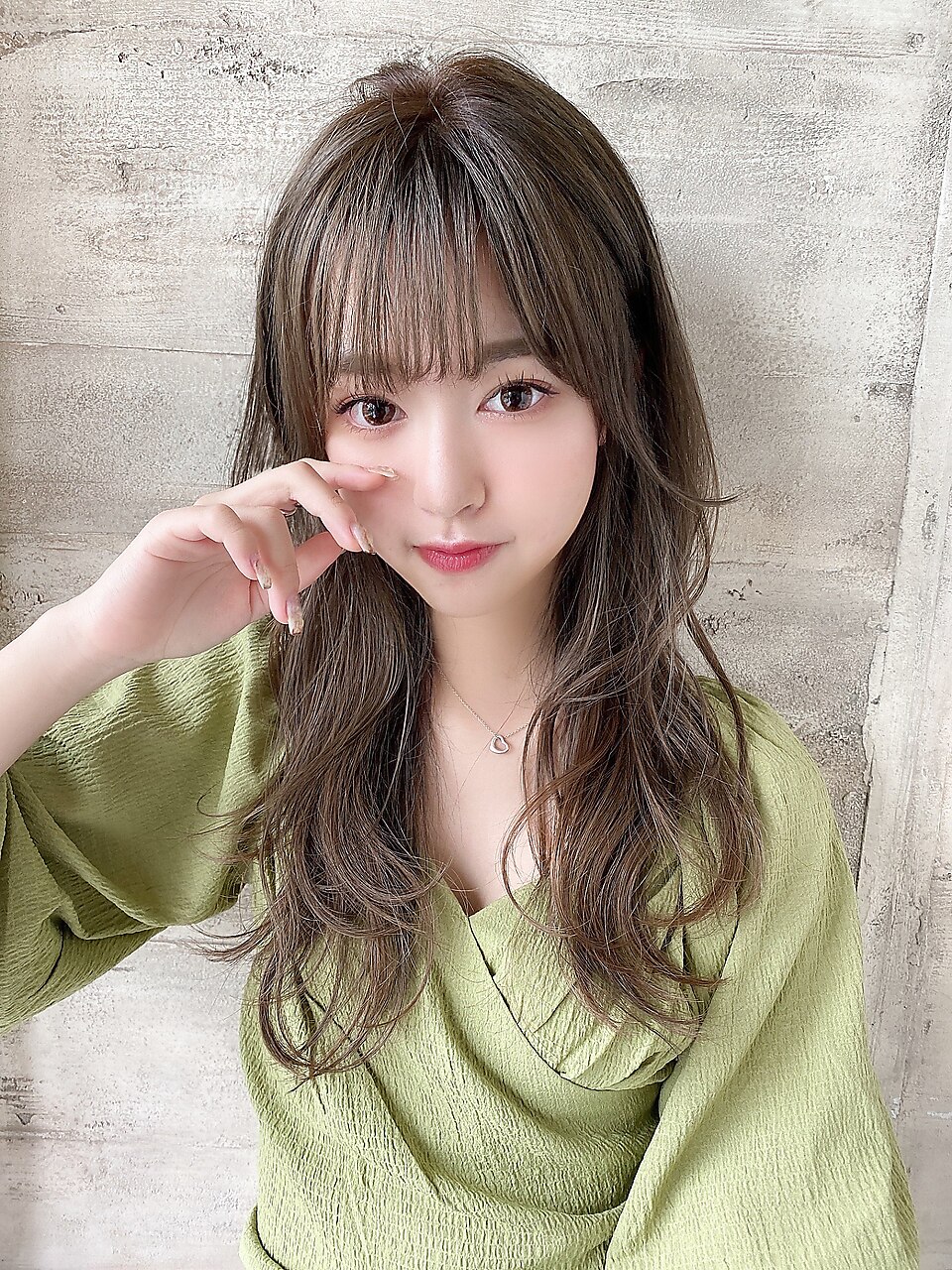 【透明感カラー】カット+透明感カラー+oggiottoTR+炭酸泉¥14300