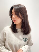 大人可愛いタンバル小顔モテ髪ボブルフピンクベージュストカール